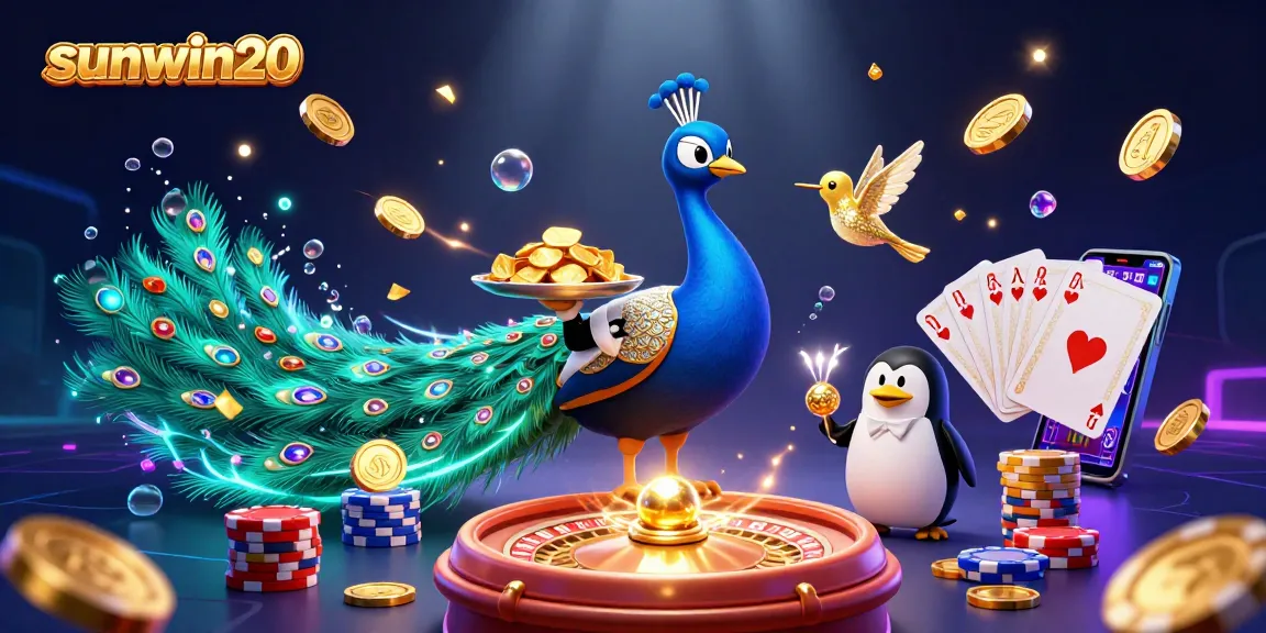 Experience thrilling gameplay at sunwin20 with colorful characters and exciting casino elements.