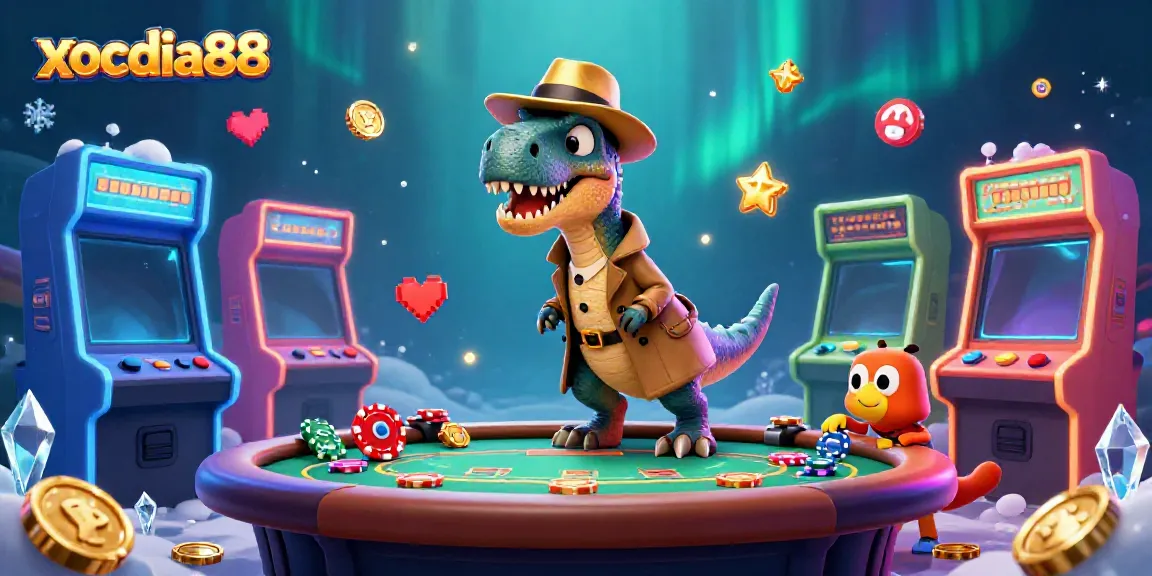 Engage with xocdia88 at a vibrant blackjack scene with animated characters and casino elements.