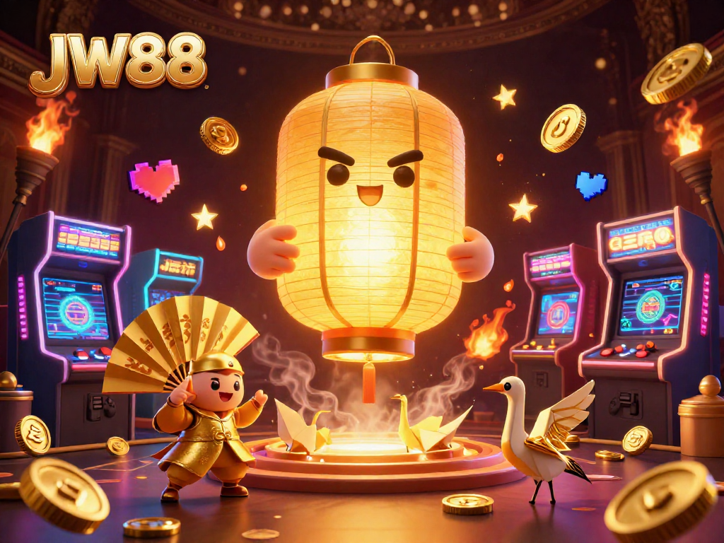 Experience thrilling gameplay and winning opportunities at JW88, featuring vibrant casino elements.