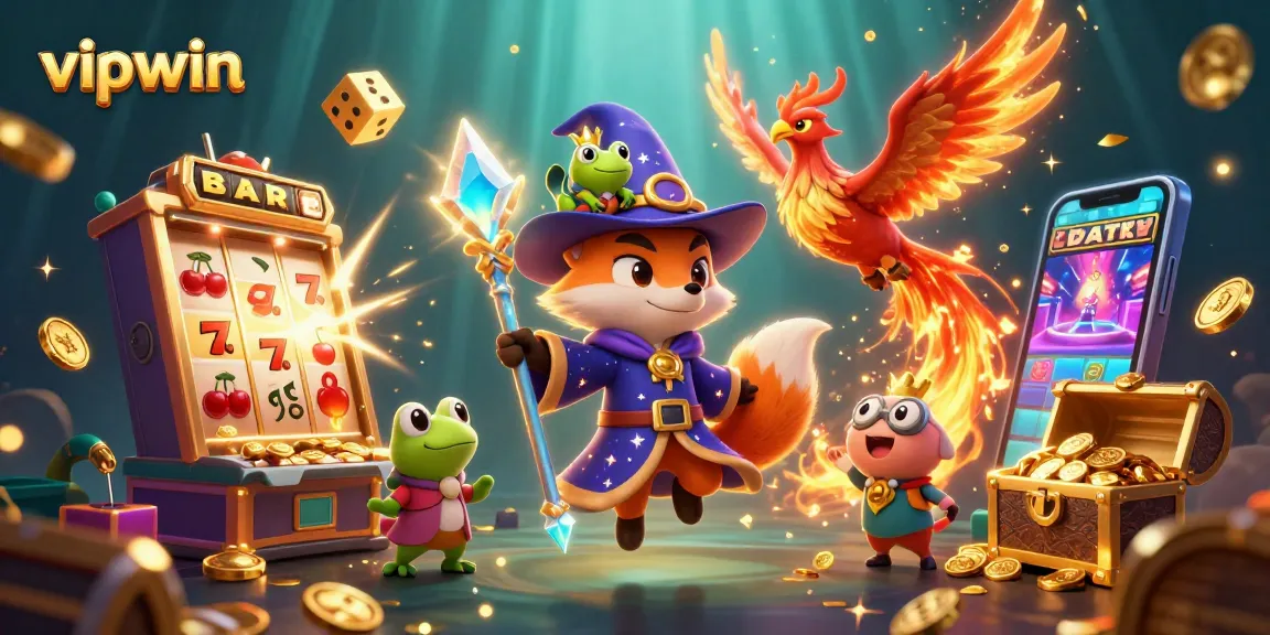 Experience thrilling wins at vipwin with a magical 3D casino world bursting with jackpots.
