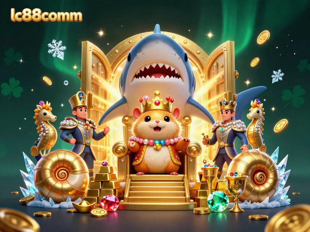 Engage with the thrilling fantasy of lc88comm, where a fierce golden hamster king rules his treasure-filled kingdom