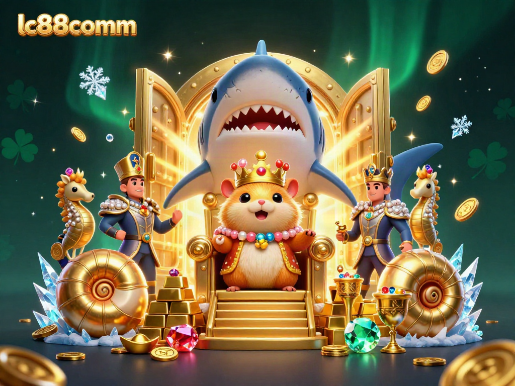 Engage with the thrilling fantasy of lc88comm, where a fierce golden hamster king rules his treasure-filled kingdom