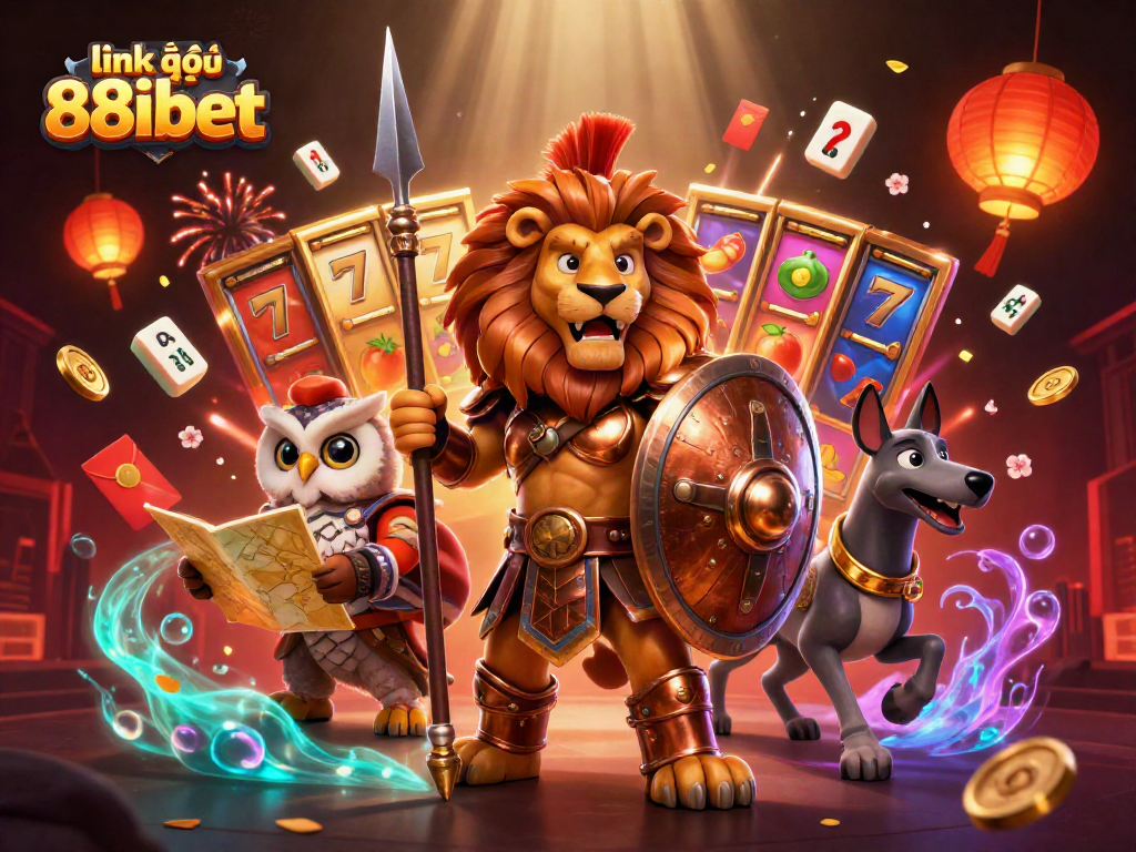 Experience thrilling gameplay and excitement with link vào 88ibet in this dynamic casino scene featuring strategic characters.