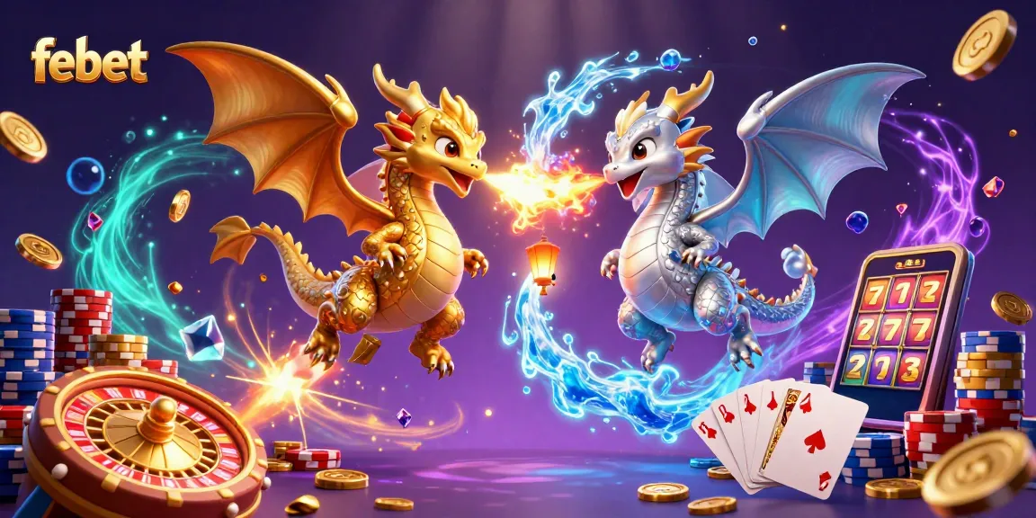 Experience thrilling gameplay at febet with exciting dragons and casino elements.