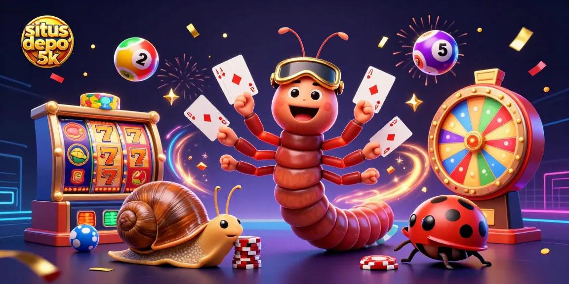 Play thrilling games at situs depo 5k with vibrant graphics and interactive characters.