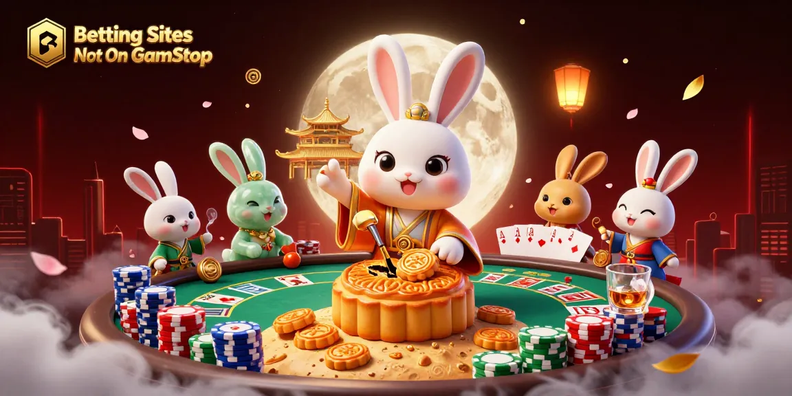 Engage with Betting Sites Not On GamStop through this dramatic casino scene filled with poker elements.